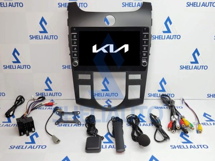 Штатная магнитола Sheli K3GT (3/32GB) с кнопками для Kia Cerato 2 (2008-2013)