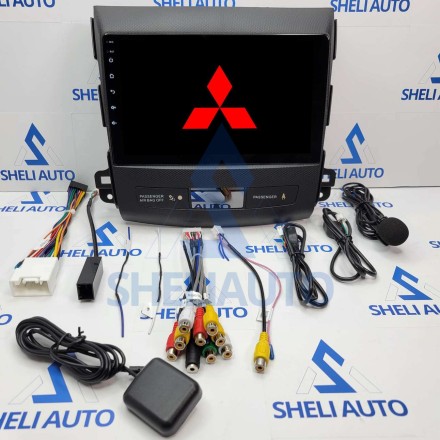 Штатная магнитола Sheli S1 (1/32GB) для Mitsubishi Outlander 2 XL (2005-2013)
