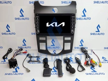Штатная магнитола Sheli K4GT (4/64GB) с кнопками для Kia Cerato 2 (2008-2013)