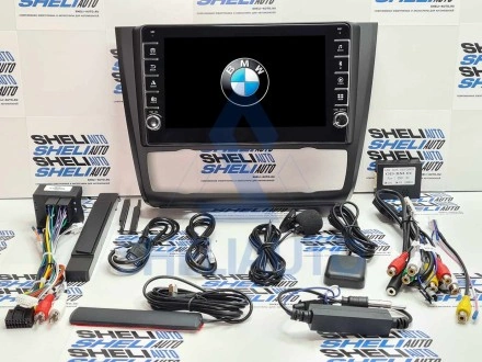 Штатная магнитола Sheli K3GT (4/32GB) с кнопками для BMW 1 E88/E82/E81/E87 (2004-2011) (F2)
