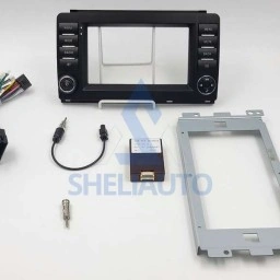 (КОМПЛЕКТ) (3149) Рамка + провода Mercedes Benz Smart (2005-2010)(7*)