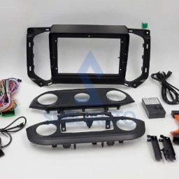 (КОМПЛЕКТ) (3123) Рамка + провода Chevrolet TrailBlazer Colorado For Isuzu D-MAX Dmax MU-X Mux (2017-2019) (9*)