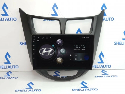 Штатная магнитола Sheli A6GT (6/128GB) для Hyndai Solaris (2010-2016)