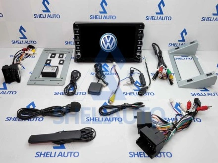 Штатная магнитола Sheli K6GT (6/128GB) с кнопками для Volkswagen Multivan T5 (2003-2015)