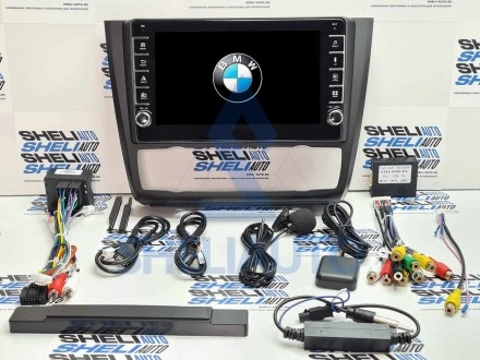 Штатная магнитола Sheli K1 (1/32GB) с кнопками для BMW 1 E88/E82/E81/E87 (2004-2011) (F2)