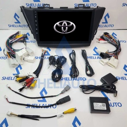 Штатная магнитола Sheli S2 (2/32GB) для Toyota Prius Plus V Alpha (2012-2017) (Правый руль)
