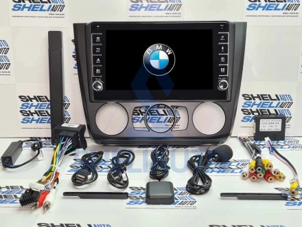 Штатная магнитола Sheli K1 (1/32GB) с кнопками для BMW 1 E88/E82/E81/E87 (2004-2011) (F1)