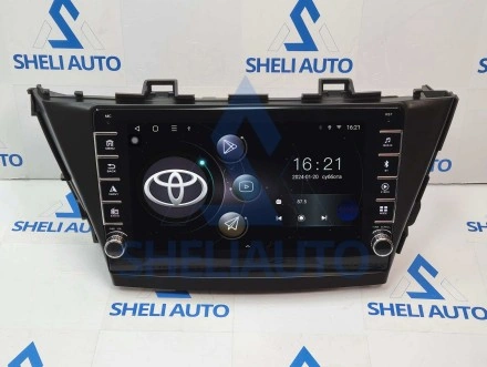 Штатная магнитола Sheli K3GT (4/32GB) с кнопками для Toyota Prius Plus V Alpha (2012-2017) (Правый руль)