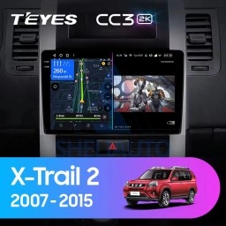 Штатная магнитола Teyes CC3 2K (4/32GB) для Nissan X-Trail 2 T-31 (2007-2015)