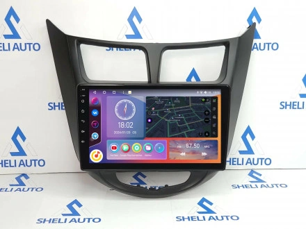 Штатная магнитола Sheli S3GT (4/32GB) для Hyndai Solaris (2010-2016)