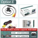 Камера заднего вида с объективом «рыбий глаз» 150 ° AHD 720P