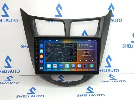 Штатная магнитола Sheli S6GT (6/128GB) для Hyndai Solaris (2010-2016)