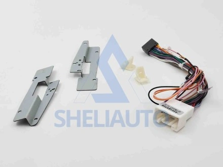 (F2)(КОМПЛЕКТ) (3156) Рамка + провода Mitsubishi ASX 1 (2010-2016)(9*)