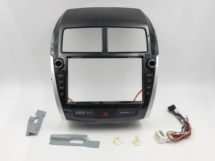 (F2)(КОМПЛЕКТ) (3156) Рамка + провода Mitsubishi ASX 1 (2010-2016)(9*)