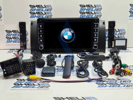 Штатная магнитола Sheli K2GT (2/32GB) с кнопками для BMW X5 E53 (1999-2006)