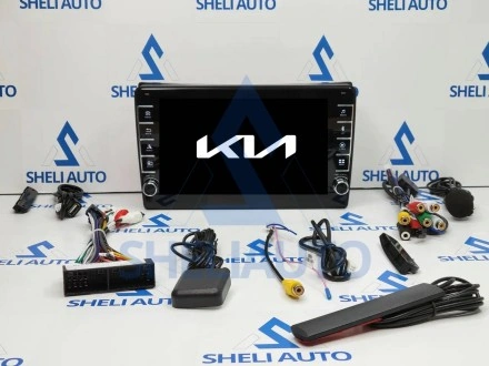 Штатная магнитола Sheli K2GT (2/32GB) с кнопками для Kia Sorento BL (2002-2006)