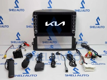 Штатная магнитола Sheli K2GT (2/32GB) с кнопками для Kia Sorento BL (2002-2011)