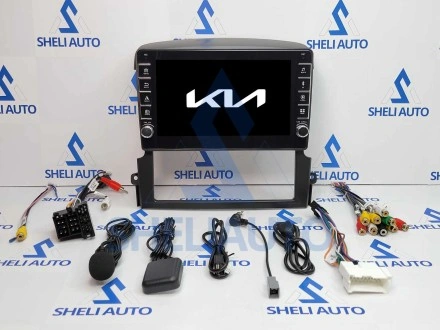 Штатная магнитола Sheli K1 (1/32GB) с кнопками для Kia Sorento BL (2002-2011)