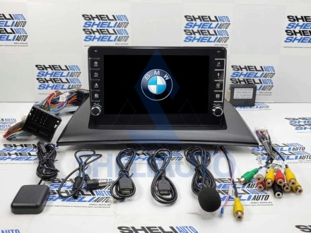 Штатная магнитола Sheli K2 (2/32GB) с кнопками для BMW X3 E83 (2003-2010)