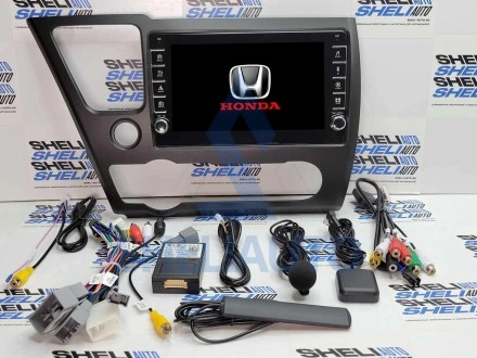 Штатная магнитола Sheli K3GT (4/32GB) с кнопками для Honda Civic 9 (2013-2016)