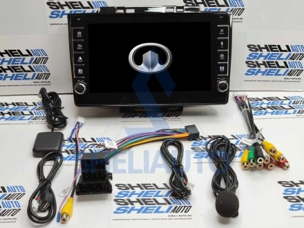 Штатная магнитола Sheli K1 (1/32GB) с кнопками для Great Wall Hover/Haval H5 1 (2010-2017)