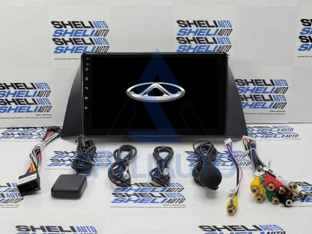 Штатная магнитола Sheli S1 (1/32GB) для Chery Tiggo T11 (2005-2013)