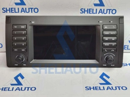 (M2) (КОМПЛЕКТ) Магнитола BMW 5 X5 E53 1999-2006 \ E39 1995-2004 \ M5 1995-2003 (7*)