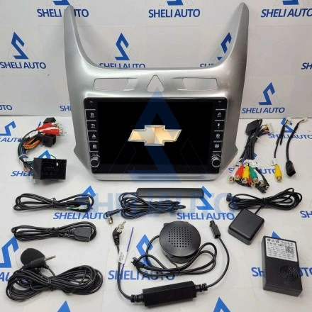 Штатная магнитола Sheli K2GT (2/32GB) с кнопками для Chevrolet Cobalt 2 (2011-2018) (серая)