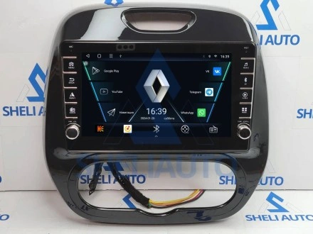 Штатная магнитола Sheli K6GT (6/128GB) с кнопками для Renault Kaptur (2016-2019) (F3)