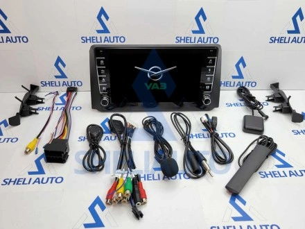 Штатная магнитола Sheli K4GT (4/64GB) с кнопками для UAZ Patriot 3 (2016-2021) (F1)