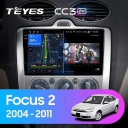 Штатная магнитола Teyes CC3 (4/32GB) для Ford Focus 2 (2004-2011) F2