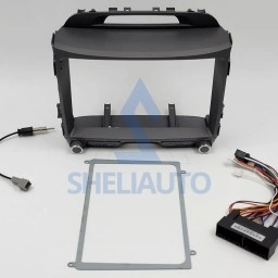 (КОМПЛЕКТ) (3142) Рамка + провода Kia Sportage (2010-2016) (9*)