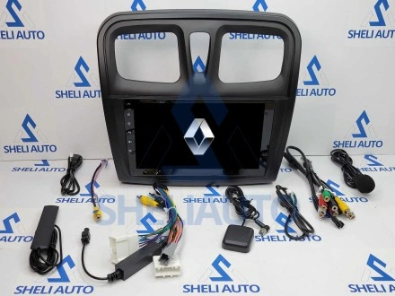 Штатная магнитола Sheli S4GT (4/64GB) для Renault Logan 2 (2012-2022) Тип-A/B (F1)