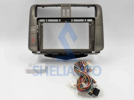 (F2) (C) (КОМПЛЕКТ) (1165) Рамка + провода Toyota Land Cruiser Prado 150 (2009-2013) (9*) (CAN - 220419)