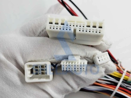 (F2) (C) (КОМПЛЕКТ) (1165) Рамка + провода Toyota Land Cruiser Prado 150 (2009-2013) (9*) (CAN - 220419)