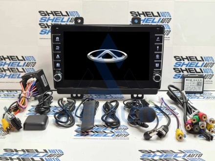 Штатная магнитола Sheli K2GT (2/32GB) с кнопками для Chery Tiggo 7 (2016-2020) (F1)