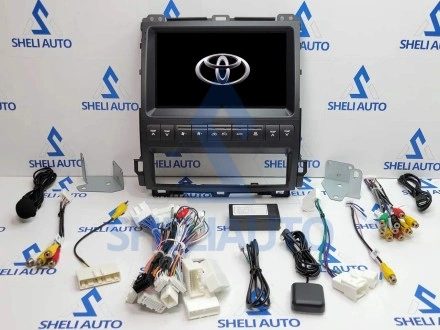 Штатная магнитола Sheli S1 (1/32GB) для Toyota Land Cruiser Prado 120 (2002-2009) (F4)