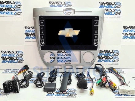 Штатная магнитола Sheli K2GT (2/32GB) с кнопками для Chevrolet Lacetti J200 (2004-2013) F2(9)