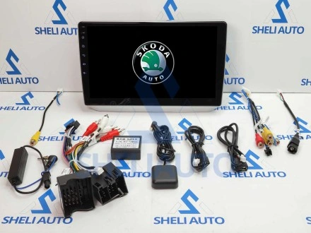 Штатная магнитола Sheli A2 (2/32GB) для Skoda Fabia 2 (2007-2014) (серебро)