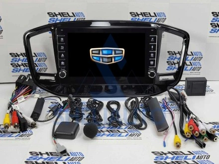 Штатная магнитола Sheli K4GT (4/64GB) с кнопками для Geely Emgrand X7 Vision X6 Haoqing SUV (2014-2020)
