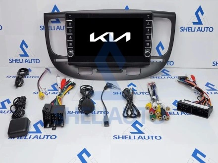Штатная магнитола Sheli K2 (2/32GB) с кнопками для Kia Rio 2 (2005-2011)