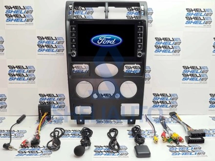 Штатная магнитола Sheli K2 (2/32GB) с кнопками для Ford Mondeo 3 (2000-2007) F1