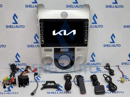 Штатная магнитола Sheli K3GT (4/32GB) с кнопками для Kia Cerato 2 (2008-2013) (F1)