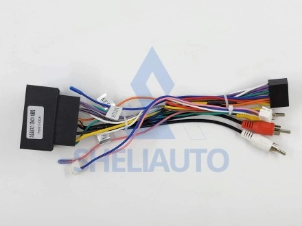 (V1.0) Провода (A) Volkswagen Golf 7 (2012-2020) / Skoda Rapid (2012-2020) (С отдельным +- и поддержкой камер 360) (CAN-Raise RZ-VW08)