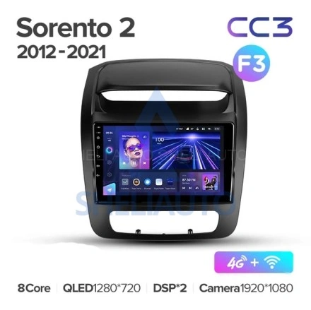 Штатная магнитола Teyes CC3 (4/64GB) для Kia Sorento 2 (2012-2021)