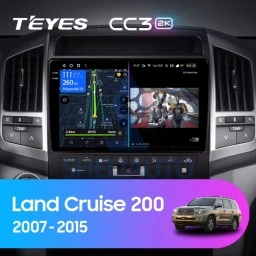 Штатная магнитола Teyes CC3 (4/64GB) для Toyota Land Cruiser 11 200 (2007-2015)Тип-B (F2)