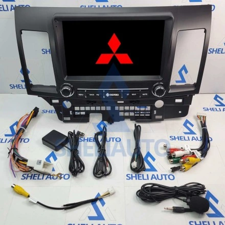 Штатная магнитола Sheli S1 (1/32GB) для Mitsubishi Lancer 10 (2007-2014) (F2) 9-дюймов