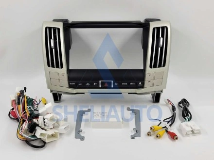 (КОМПЛЕКТ)(F2)(3366) Рамка + провода Lexus RX RX300 RX330 RX350 RX400 (2004-2008) (9*)