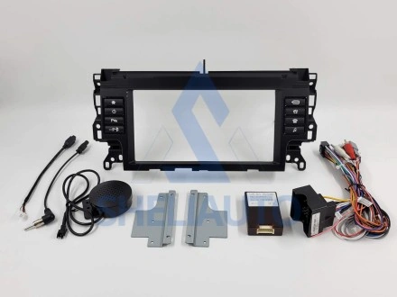 (КОМПЛЕКТ) (3464) Рамка + провода Land Rover Discovery Sport 2014-2019 (9*)