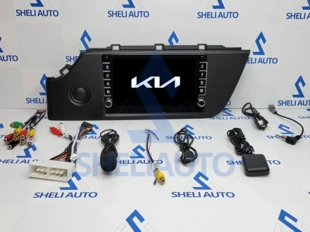 Штатная магнитола Sheli K1 (1/32GB) с кнопками для Kia Rio 4 (2020-2022) Тип-A